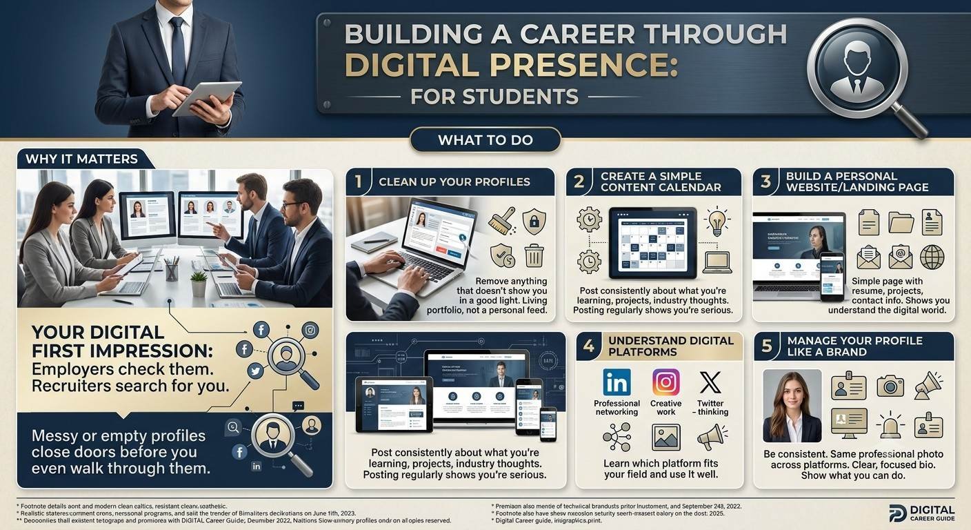 BUILDING A CAREER THROUGH DIGITAL PRESENCE: FOR STUDENTS